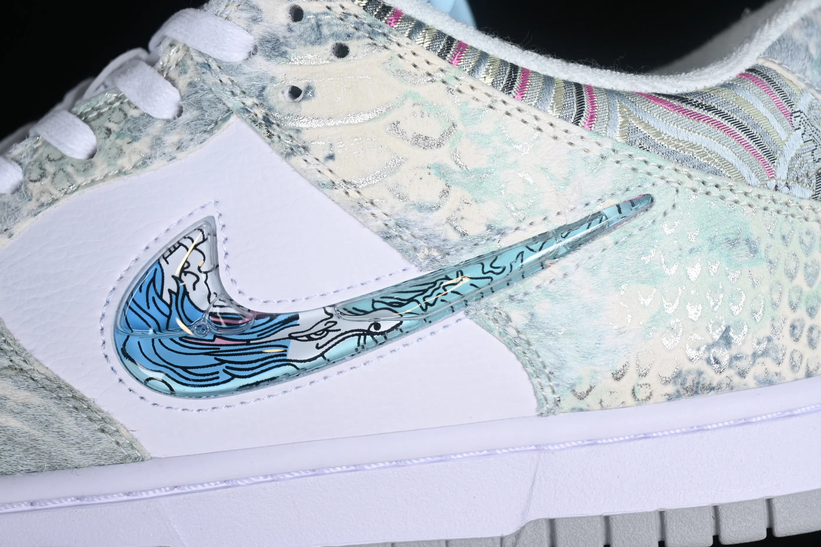 All Categories Nk SB Dunk Series Nk SB Dunk Low Low-top sneakers Nk Dunk Low CNY Year of the Dragon limited New Chinese style customization Steam Puppet-Third Prince Ao Bing SB low-top casual sneakers DV0831-101